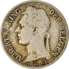 Moneda, Congo belga, 50 Centimes, 1928, BC+, Cobre - níquel, KM:23
