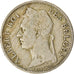 Moneda, Congo belga, 50 Centimes, 1929, BC+, Cobre - níquel, KM:22