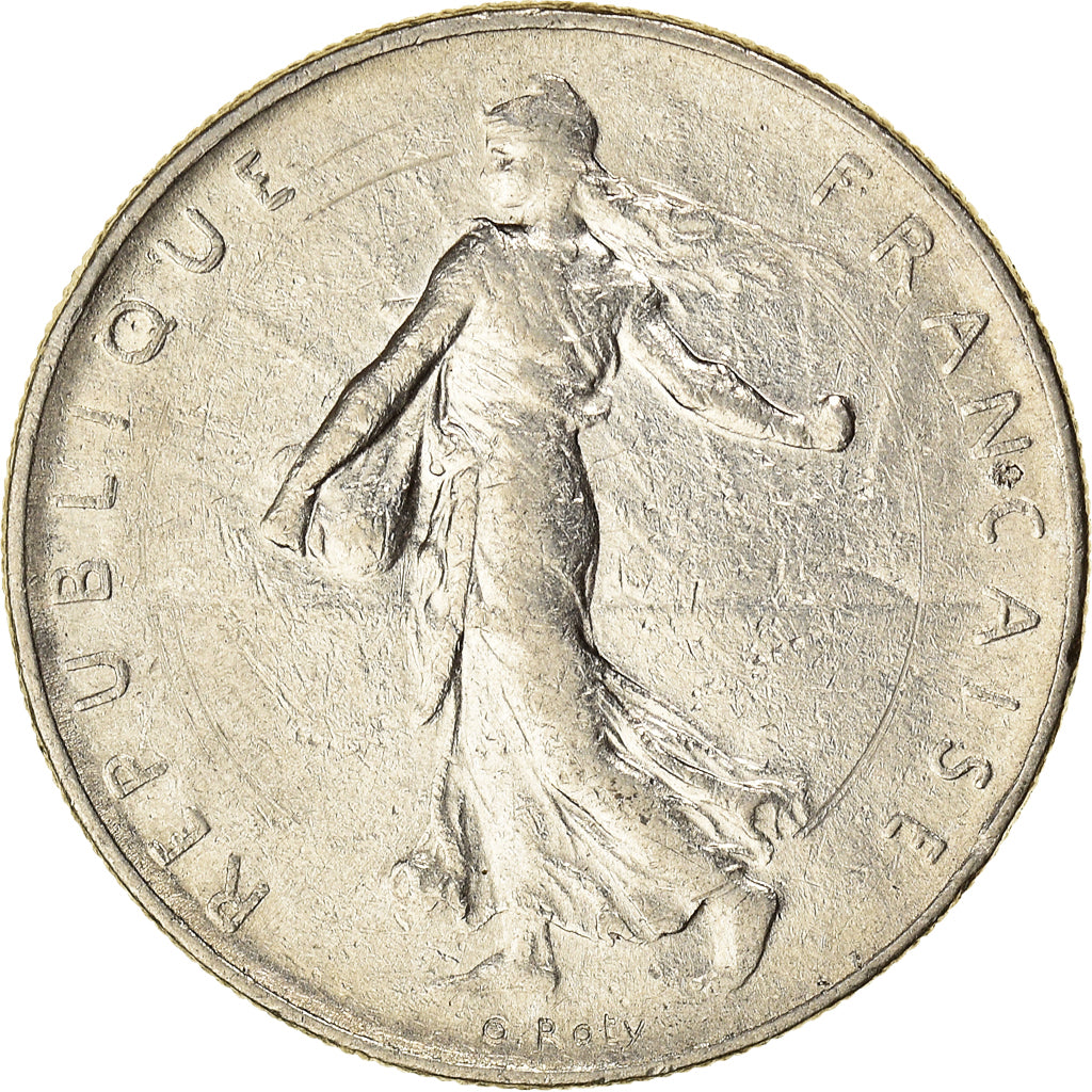 Coin, France, Semeuse, Franc, 1960, Paris, VF(30-35), Nickel, KM:925.2