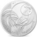 Coin, France, Monnaie de Paris, 10 Euro, Coq, 2016, MS(65-70), Silver