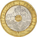 Coin, France, Mont Saint Michel, 20 Francs, 1992, EF(40-45), Tri-Metallic