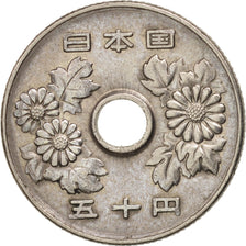 Japan, Hirohito, 50 Yen, 1967, EF(40-45), Copper-nickel, KM:81
