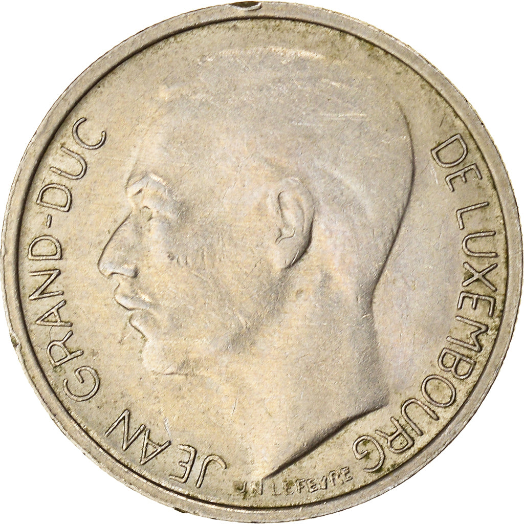 Münze, Luxemburg, Jean, Franc, 1968, SS, Kupfer-Nickel, KM:55