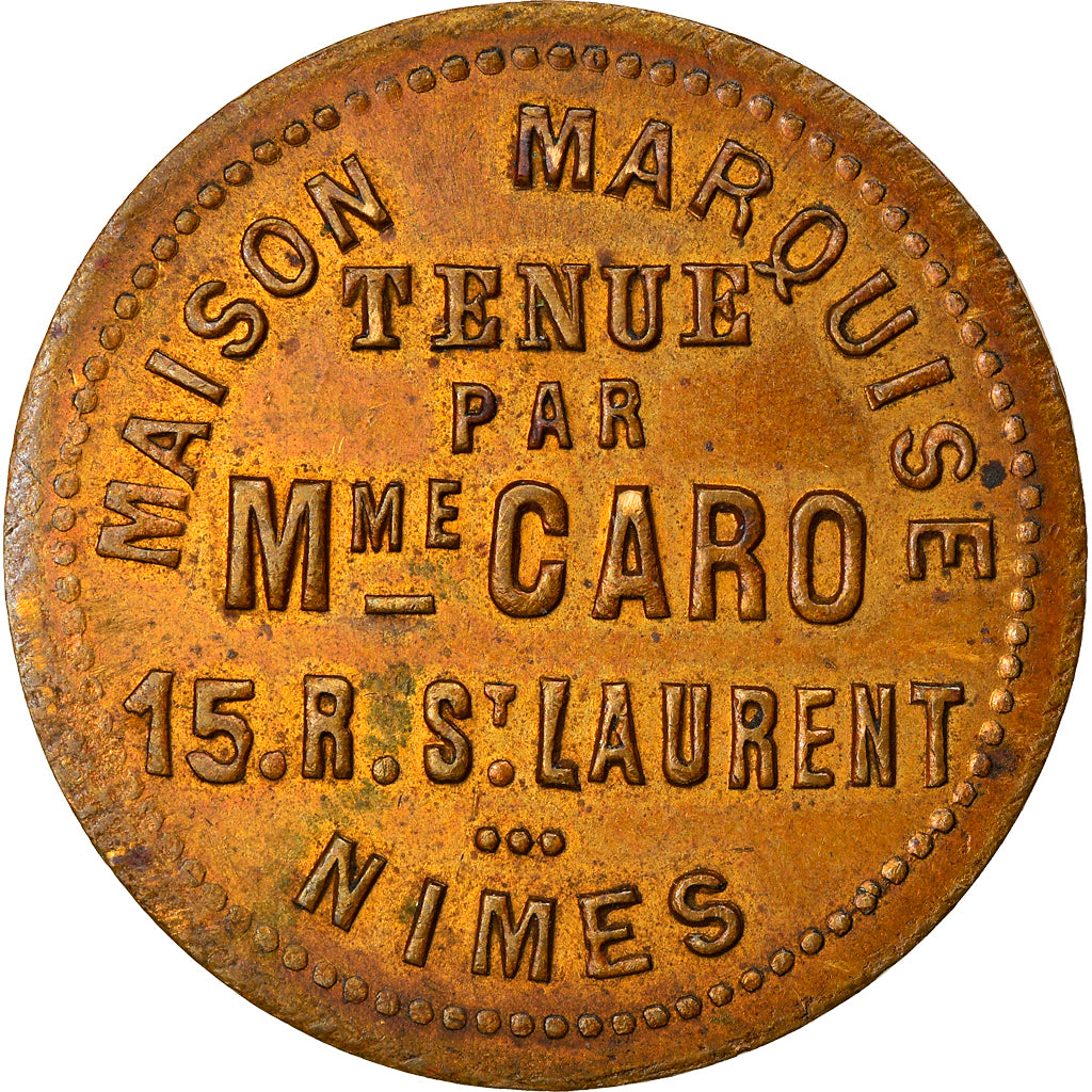 France, Token, Maison Close, Maison Marquise, Madame Caro, Nimes, AU(50-53)