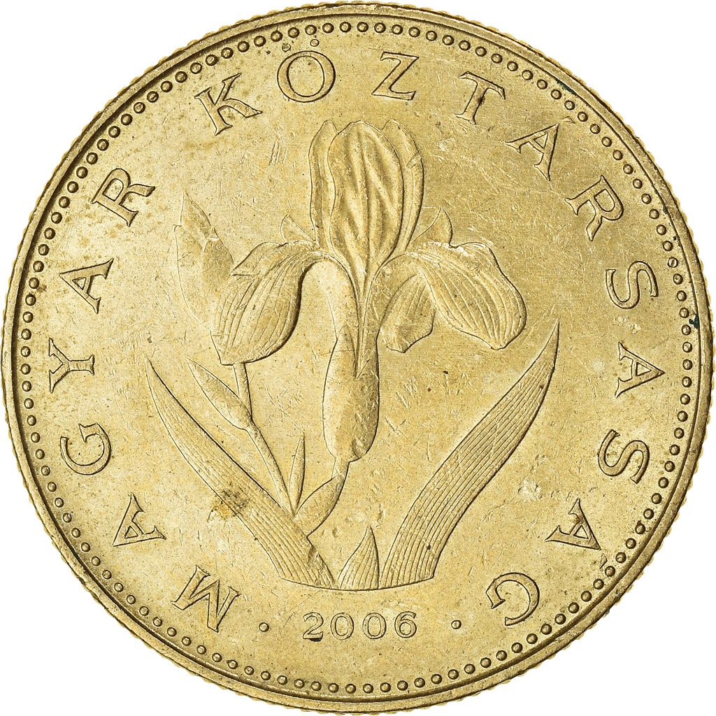 Munten, Hongarije, 20 Forint, 2006, Budapest, FR, Nickel-brass, KM:696