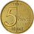 Moneda, Bélgica, Albert II, 5 Francs, 5 Frank, 1994, Brussels, MBC+, Aluminio -