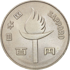 Japan, Hirohito, 100 Yen, 1972, MS(60-62), Copper-nickel, KM:84