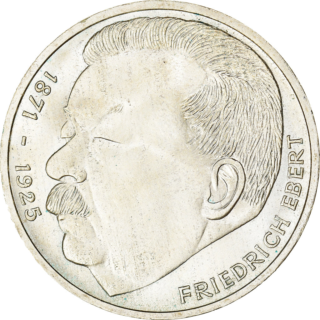 Coin, GERMANY - FEDERAL REPUBLIC, 5 Mark, 1975, Hamburg, Germany, AU(55-58)