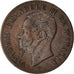 Coin, Italy, Vittorio Emanuele II, 2 Centesimi, 1862, Naples, VF(30-35), Copper