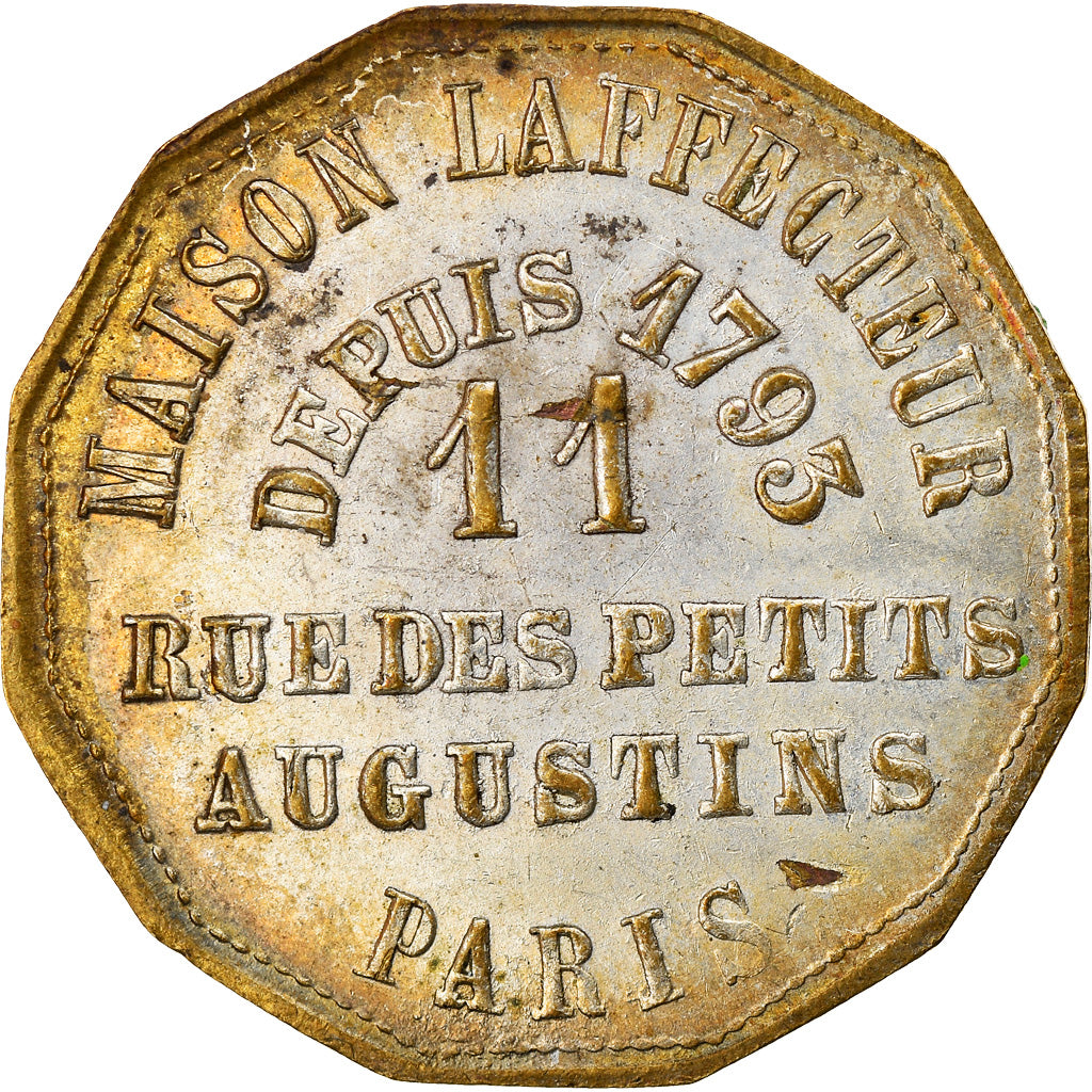 Frankreich, Token, Maison Close, Maison Laffecteur, Paris, SS, Messing