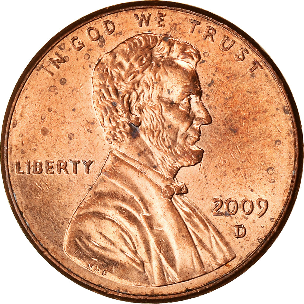 Coin, United States, Lincoln Bicentennial, Cent, 2009, U.S. Mint, Denver