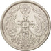 Japan, Yoshihito, 50 Sen, 1923, EF(40-45), Silver, KM:46