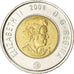 Moneta, Canada, Ours polaire, date en haut, 2 Dollars, 2008, Royal Canadian