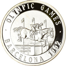 Spain, Token, Les Jeux Olympiques de Barcelone, 1992, BE, MS(65-70), Silver