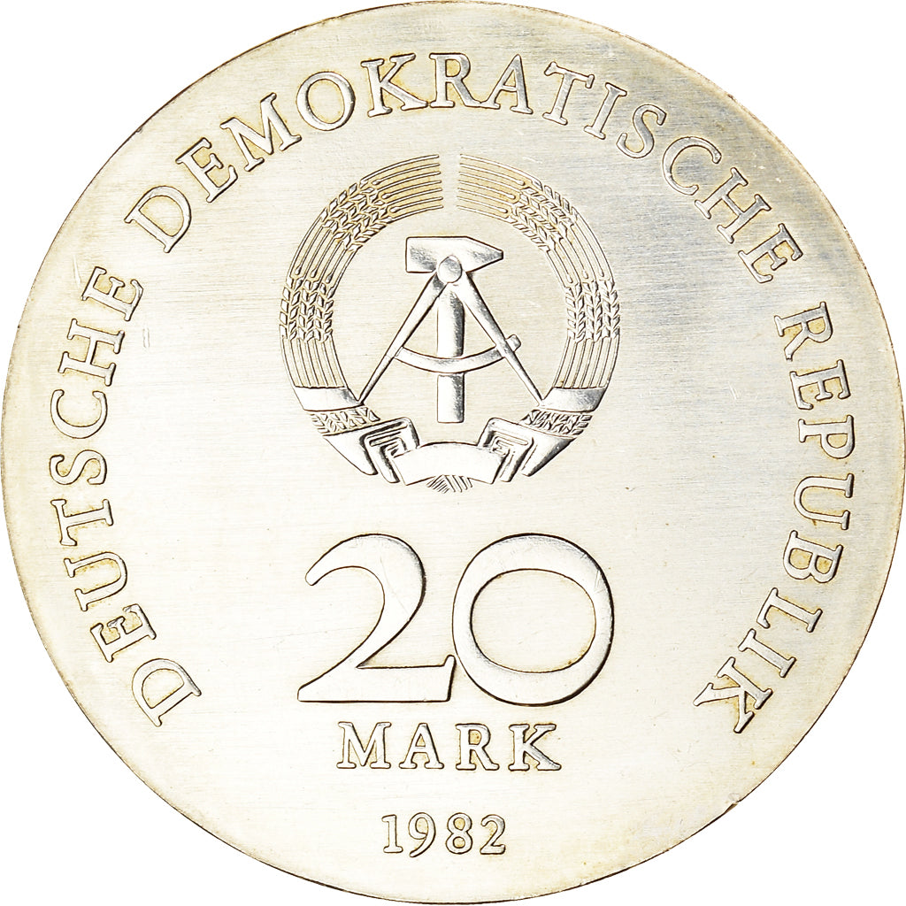 Coin, GERMAN-DEMOCRATIC REPUBLIC, 125th Anniversary - Birth of Clara Zetkin