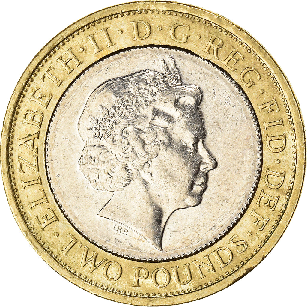 Coin, Great Britain, 4th portrait; World War I, 2 Pounds, 2014, EF(40-45)