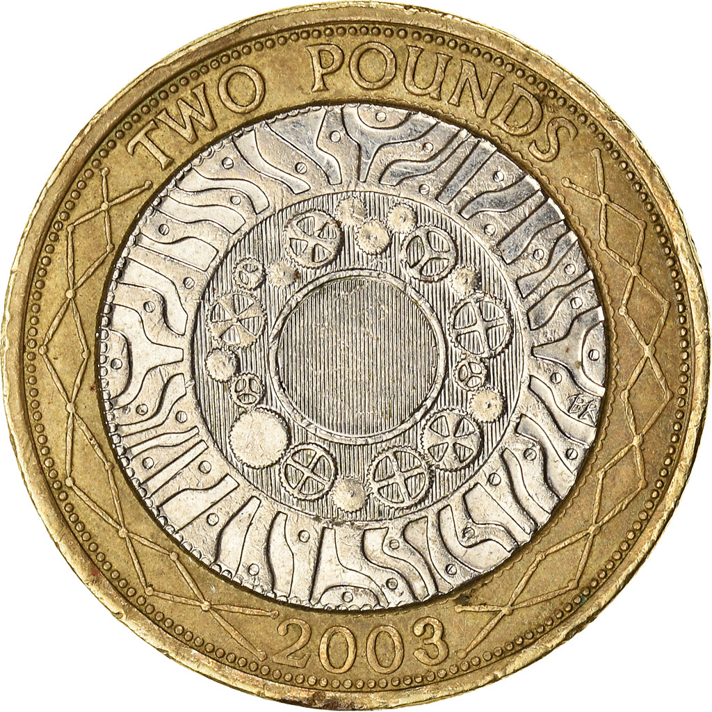 Coin, Great Britain, Elizabeth II, 2 Pounds, 2003, VF(30-35), Bi-Metallic