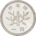 Japan, Hirohito, Yen, 1987, AU(55-58), Aluminum, KM:74