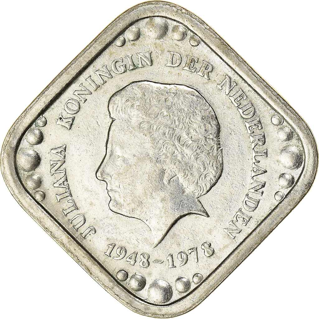 Munten, Nederland, Anniversary of Queen Juliana, 5 Cents, 1978, ZF, Cupro-nikkel