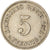 Coin, GERMANY - EMPIRE, Wilhelm II, 5 Pfennig, 1911, Karlsruhe, EF(40-45)