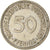 Moeda, ALEMANHA - REPÚBLICA FEDERAL, 50 Pfennig, 1950, Hamburg, VF(30-35)