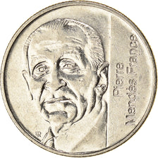 Moneta, Francja, Mendès France, 5 Francs, 1992, Paris, VF(30-35), Nikiel