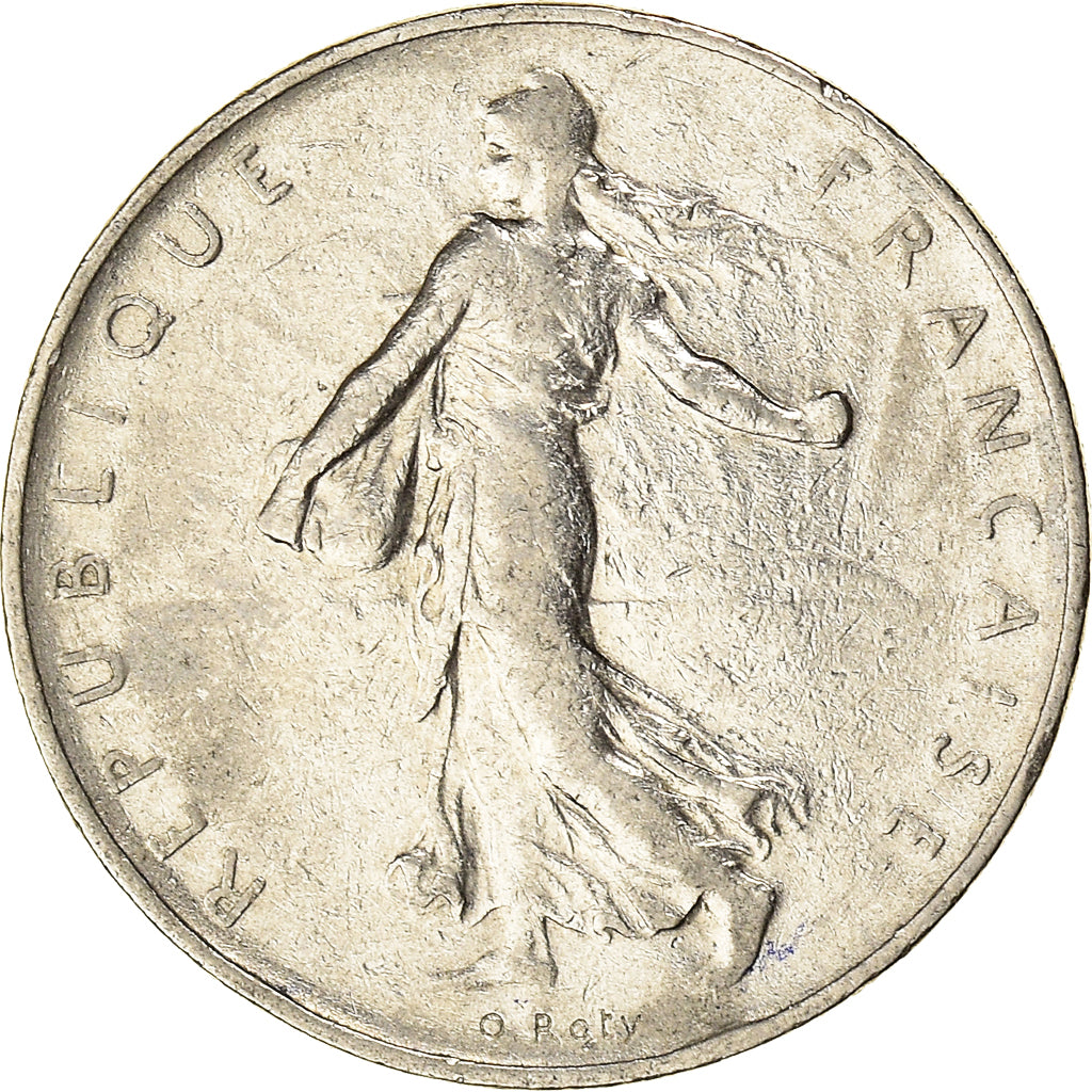Coin, France, Semeuse, Franc, 1969, Paris, 1 Franc, VF(20-25), Nickel, KM:925.1