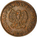 Moneta, Polonia, 5 Groszy, 1949, Basel, BB, Bronzo, KM:41