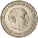 Monnaie, Espagne, Caudillo and regent, 5 Pesetas, 1950, SUP, Nickel, KM:778