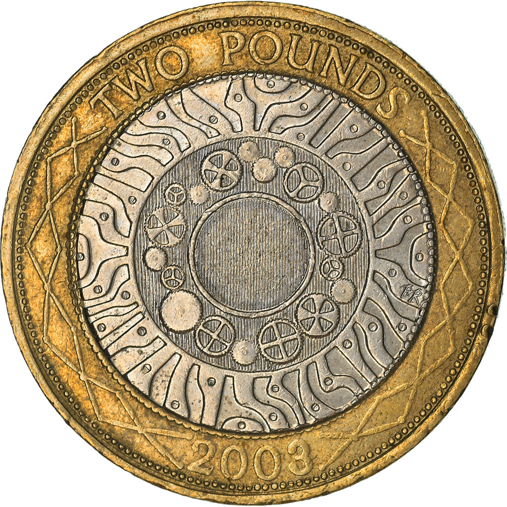 Coin, Great Britain, Elizabeth II, 2 Pounds, 2003, EF(40-45), Bi-Metallic