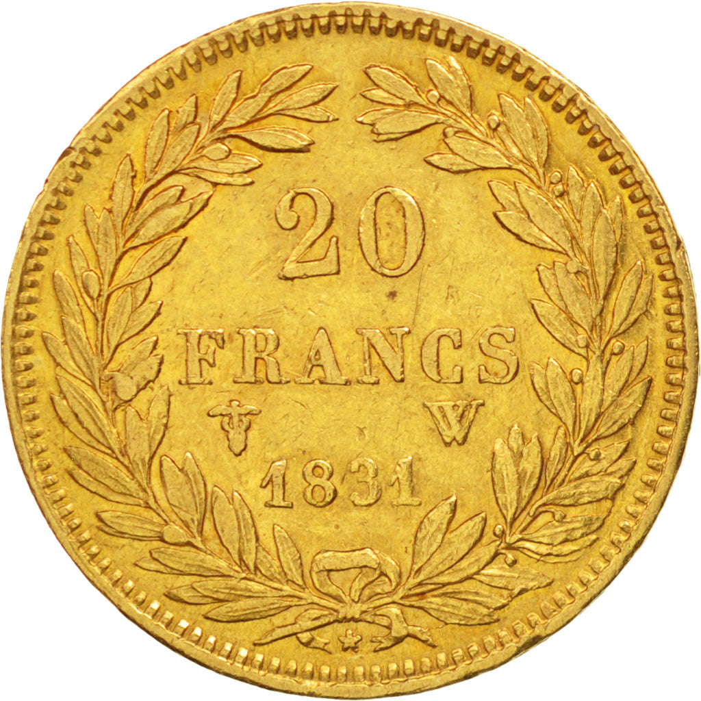 Monnaie, France, Louis-Philippe, 20 Francs, 1831, Lille, SUP, Or, KM:739.3