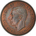 Coin, Great Britain, George VI, Farthing, 1937, EF(40-45), Bronze, KM:843