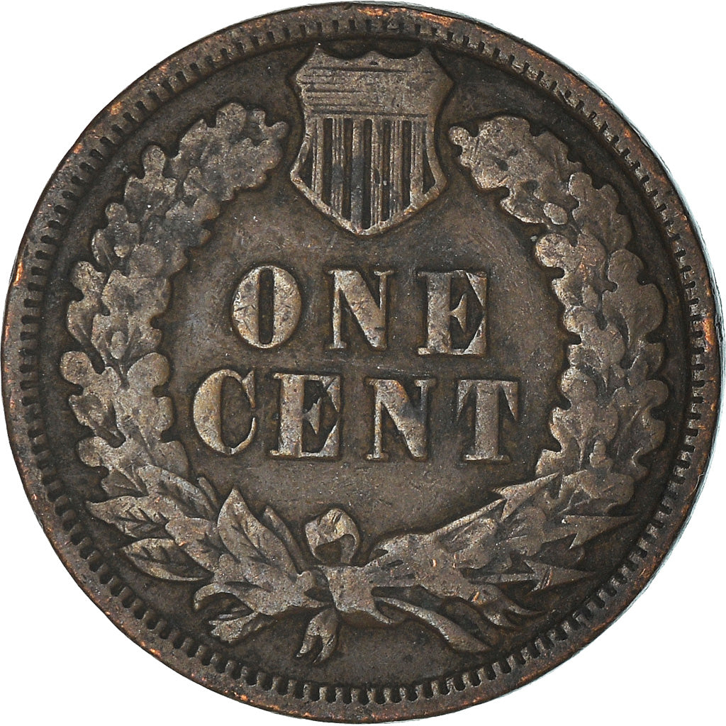 Coin, United States, Indian Head Cent, Cent, 1902, U.S. Mint, Philadelphia