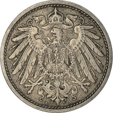 Coin, GERMANY - EMPIRE, Wilhelm II, 10 Pfennig, 1893, Berlin, EF(40-45)