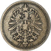 Coin, GERMANY - EMPIRE, Wilhelm I, 5 Pfennig, 1876, Hambourg, VF(30-35)