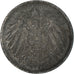 Moneda, ALEMANIA - IMPERIO, 5 Pfennig, 1921, Karlsruhe, BC+, Hierro, KM:19