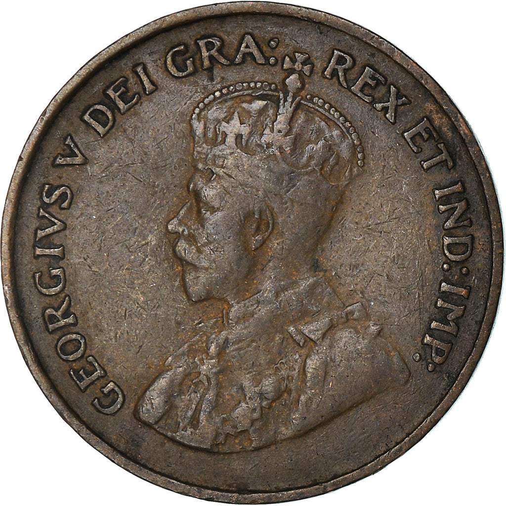 Coin, Canada, George V, Cent, 1920, Royal Canadian Mint, Ottawa, VF(30-35)