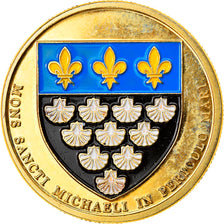 France, Token, Touristic token, Le Mont-Saint-Michel - L'Archange et la
