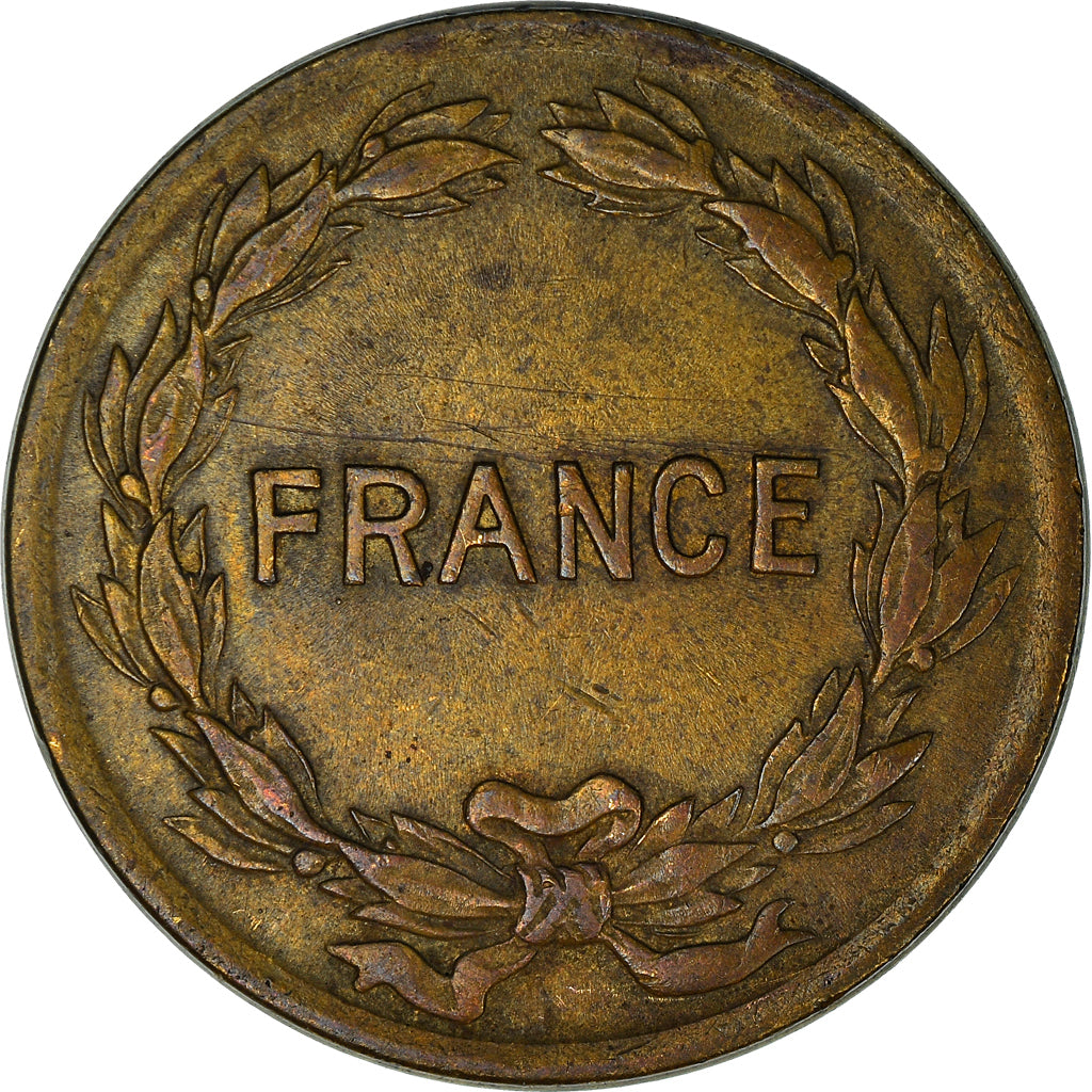 Moneta, Francja, France Libre, 2 Francs, 1944, Philadelphia, VF(30-35)