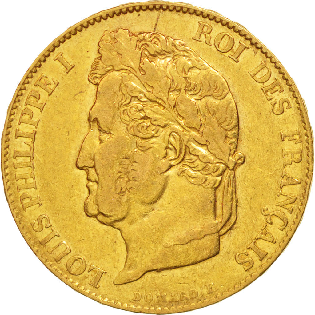 Monnaie, France, Louis-Philippe, 20 Francs, 1838, Paris, TTB, Or, KM:750.1