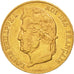France, Louis-Philippe, 20 Francs, 1839, Paris, AU(50-53), Gold, KM:750.1