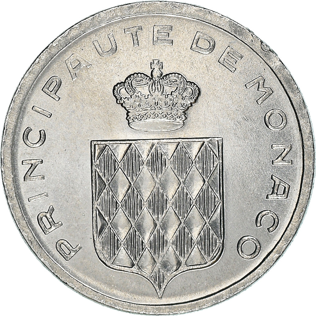 Coin, Monaco, Rainier III, Centime, 1979, EF(40-45), Stainless Steel, KM:155