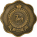 Monnaie, Ceylon, Elizabeth II, 10 Cents, 1971, TTB, Nickel-brass, KM:130