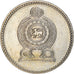 Coin, Ceylon, Elizabeth II, 50 Cents, 1972, EF(40-45), Copper-nickel, KM:132