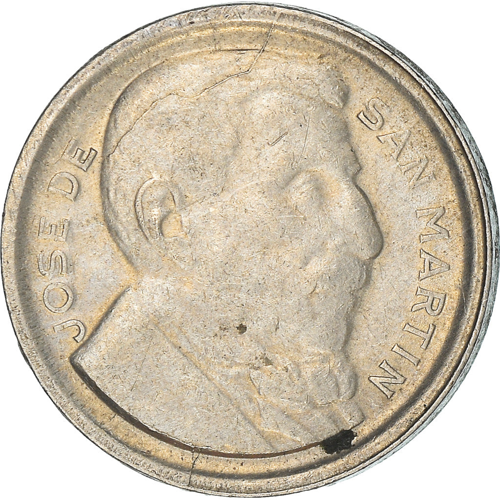 Coin, Argentina, 5 Centavos, 1953, EF(40-45), Copper-Nickel Clad Steel, KM:46a
