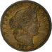 Coin, Peru, 10 Centavos, 1957, Lima, EF(40-45), Brass, KM:224.2
