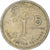 Moneta, Guatemala, 5 Centavos, 1977, BB, Rame-nichel, KM:270