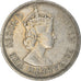 Moneta, Hong Kong, Elizabeth II, 50 Cents, 1965, EF(40-45), Miedź-Nikiel