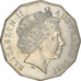 Coin, Australia, Elizabeth II, 50 Cents, 2001, Royal Australian Mint, Canberra