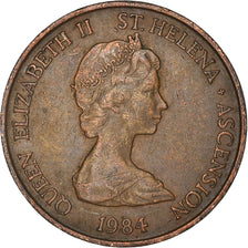 Coin, SAINT HELENA & ASCENSION, Elizabeth II, 2 Pence, 1984, British Royal Mint